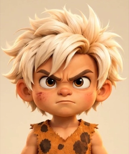 TONK looking grumpy